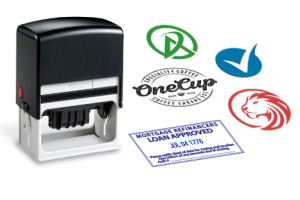 Stamp graphic design business service